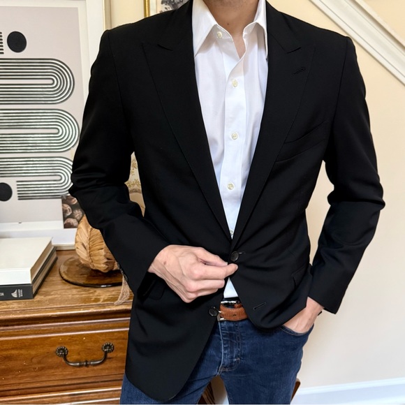 Tom Ford Other - Tom Ford Tapered Black Sport Jacket 40 | $5295